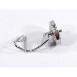 - crochet a pate en inox avec circlip pour robots chef robot menager kenwood km300 chef