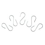 Crochet de suspension pour boule de no�l 100 pi�ces