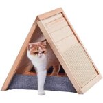 Croci cube design, dome pour chat, corbeille chat, maison chat, dimensions 50x50x50cm