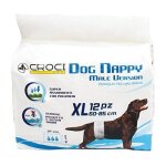 Croci dog nappy - couche pour chiens m�les - culotte pour chiens pour pipi - couches jetables inodore ...