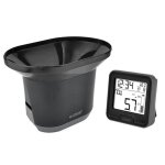 La crosse - pluviom�tre sans fil avec affichage de temp�rature int�rieure