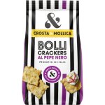 Crosta mollica bolli crackers au poivre noir 150g