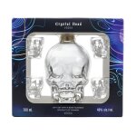 Crystal head - coffret + 4 verres shots - vodka - 70cl - 40, 0% vol.