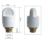 Cs - 00132541 - bouchon centrale de repassage calor cs - 00132541