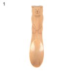 Cuillre en bois pour enfants, dessin anim, cuillre a caf, th, soupe, cuillres a remuer, dessert, ...