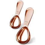 Cuill�re a caf� en acier inoxydable, mesure exacte, a manche court, pour caf�, grains, th�, farine de ...