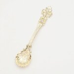 Cuillre a caf en alliage, motif couronne rtro, petite cuillre a glace, cuillre a th, dessert, cuillre ...