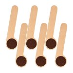 Cuillère a café en bois avec pince a sachet, cuillère a soupe, scelleuse de sachets de café, pour grains ... Cuillère a café en bois avec pince a sachet, cuillère a soupe, scelleuse de sachets de café, pour grains ...