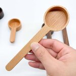 Cuillre a caf maison en bois, cuillre a mesurer de cuisine, th a caf, cuillre a sucre epices, outils ...