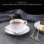 Cuill�re cr�ative en acier inoxydable, fourchette a caf�, cuill�re a caf�, vaisselle, brindille, lune, ...