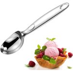 Cuill�re a glace, scoop cuill�re a cr�me glac�e ergonomique en acier inoxydable, passe au lave - vaisselle ...