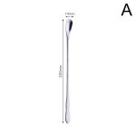 Cuillre a mlanger en acier inoxydable, cuillre a mlanger crative a long manche epais petite cuillre ...