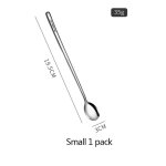 Cuillre a mlanger a long manche, cuillres a miel cratives pour dessert, petites cuillres de table ...