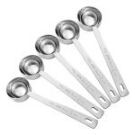 Cuillère a mesurer en acier inoxydable a long manche, 1 cuillère a soupe, pour café, lait en poudre, ... Cuillère a mesurer en acier inoxydable a long manche, 1 cuillère a soupe, pour café, lait en poudre, ...