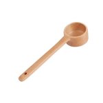 Cuill�re a mesurer en bois naturel a long manche, cuill�re a caf� en bois, cuill�re a soupe de cuisine, ...