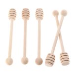 Cuillère a miel en bois 16cm, 5 pièces, barre de mélange en bois pour fournitures de bocaux a miel bâton ... Cuillère a miel en bois 16cm, 5 pièces, barre de mélange en bois pour fournitures de bocaux a miel bâton ...