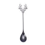 Cuillre a remuer pour desserts, tte de cerf, crme glace, cuillre a th, cuillres a caf, bois de ...