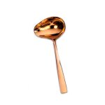 Cuillre a soupe en acier inoxydable, bec utile, louche a sauce