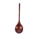 Cuillre a soupe en bois de style japonais, cuillres pour manger, mlanger, mlanger, cuillre a th, ...