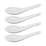 Cuillre a soupe chinoise en cramique a long manche, simple et elgante pour le mnage, la salle a manger ...