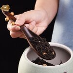 Cuillère a thé en bois en forme de pipa, cuillère pour condiments, lait, utilisation quotidienne, mini ... Cuillère a thé en bois en forme de pipa, cuillère pour condiments, lait, utilisation quotidienne, mini ...