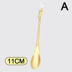 Cuillres a caf pendentif en perle crative, cuillre a th de l'aprs - midi, cuillre a mlanger, ...