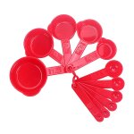 Cuillères doseuses 11 en 1, ensemble de tasses a thé pour ingrédients secs et liquides Cuillères doseuses 11 en 1, ensemble de tasses a thé pour ingrédients secs et liquides