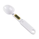 Cuillère avec balance de cuisine numérique intégré - blanc Cuillère avec balance de cuisine numérique intégré - blanc