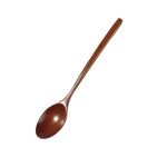 Cuill�re en bois naturel de haute qualit�, fourchette de cuisine en bambou, soupe a manger th� miel caf� ...