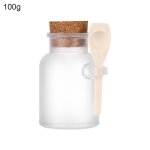 Cuillre en bois rechargeable portable 100 - 500g, utile, conteneur de stockage de bocaux givrs, bouteille ...