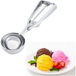 Cuill�re a glace inox r�utilisable pour boules parfaites