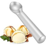 Cuill�re a glace professionnelle durable ¿ petite cuill�re ergonomique antiadh�sive pour biscuits, muffins ...