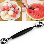 Cuillère a melon, cuillère a fruits, cuillère a glace, coupe - melon noir Cuillère a melon, cuillère a fruits, cuillère a glace, coupe - melon noir
