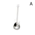 Cuillère a remuer en forme de guitare, en acier inoxydable, cuillère a café, ensemble de gâteaux, cuillères ... Cuillère a remuer en forme de guitare, en acier inoxydable, cuillère a café, ensemble de gâteaux, cuillères ...