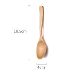 Cuillère a soupes en bois de bambou naturel, mini cuillère a dessert, crème glacée, miel, cuillère a ... Cuillère a soupes en bois de bambou naturel, mini cuillère a dessert, crème glacée, miel, cuillère a ...