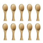 Cuillères a thé ecologiques en bambou ¿ lot de 10, en bambou naturel, légères, résistantes a la rouille, ... Cuillères a thé ecologiques en bambou ¿ lot de 10, en bambou naturel, légères, résistantes a la rouille, ...
