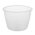 Cuiseur electrique en plastique 120ml, tasse a mesurer le riz, 2 pièces, blanc clair Cuiseur electrique en plastique 120ml, tasse a mesurer le riz, 2 pièces, blanc clair