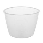 Cuiseur electrique en plastique 120ml, tasse a mesurer le riz, blanc clair, 2 pices