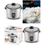 Cuiseur à riz multifonction en inox 1, 8 l avec panier vapeur te?moin de cuisson 700w gris anti adhe?rente ... Cuiseur à riz multifonction en inox 1, 8 l avec panier vapeur te?moin de cuisson 700w gris anti adhe?rente ...