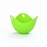 Cuiseur d'ufs en gel de silicone, cuisson a la vapeur, porte - ¿ufs, couleur alatoire, de haute tempratur ...