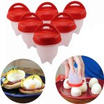 Cuiseur a ¿ufs en silicone antiadhsif, cuiseur a ¿ufs, chaudire a ¿ufs, cuiseurs a ¿ufs durs, moules, ...