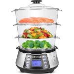 Cuiseur vapeur de 4, 5l 800w gris noir