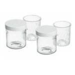 Cuisinart - lot de 2 pots faisselle pour yaourtiere rf. pots ym402e