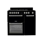 Cuisinemaster pro pr100f560k - piano de cuisson gaz et vitrocrmatique 100 cm - noir