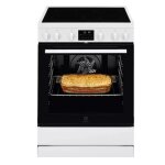 Cuisini�re �lectrique electrolux lkr64890bw 60x60 vitroc�ramique 4 foyers blanc