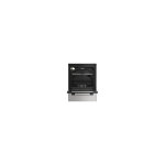 Cuisini�re � gaz whirlpool w5g1lmx 50 cm inox, 4 br�leurs 60 l