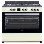 Cuisinire piano four multifonctions catalyse - continental edison - cecp9060cd - 95 l - l90 x h85 cm ...