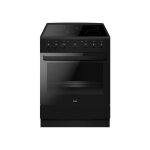 Cuisiniere vitroceramique - amica - acv6003rn - 4 feux - 1500 w - 60 cm - noir