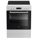 Cuisinière vitrocéramique beko fse67300wcs Cuisinière vitrocéramique beko fse67300wcs