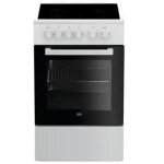 Cuisini�re vitroc�ramique : beko fss57000gw